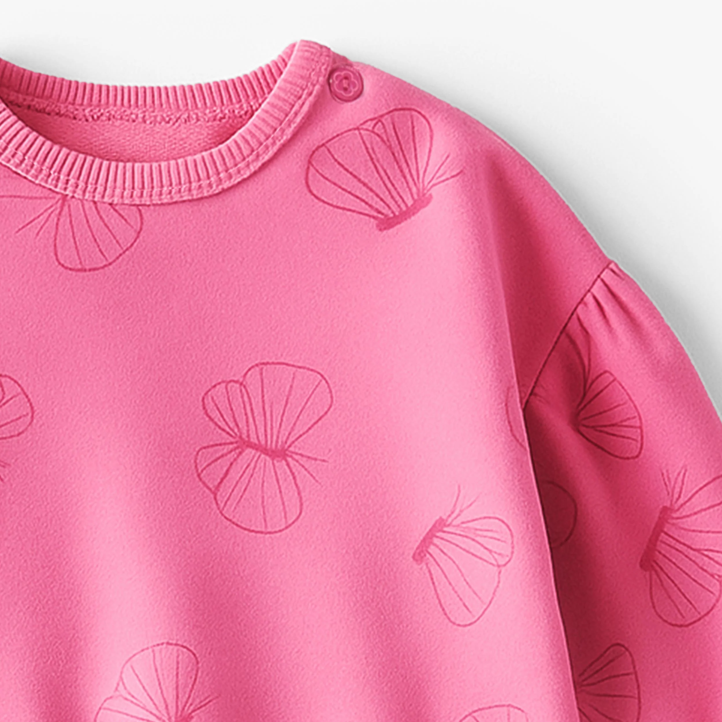 Chandail rose foncé à motifs de papillons, bébé - Image 6