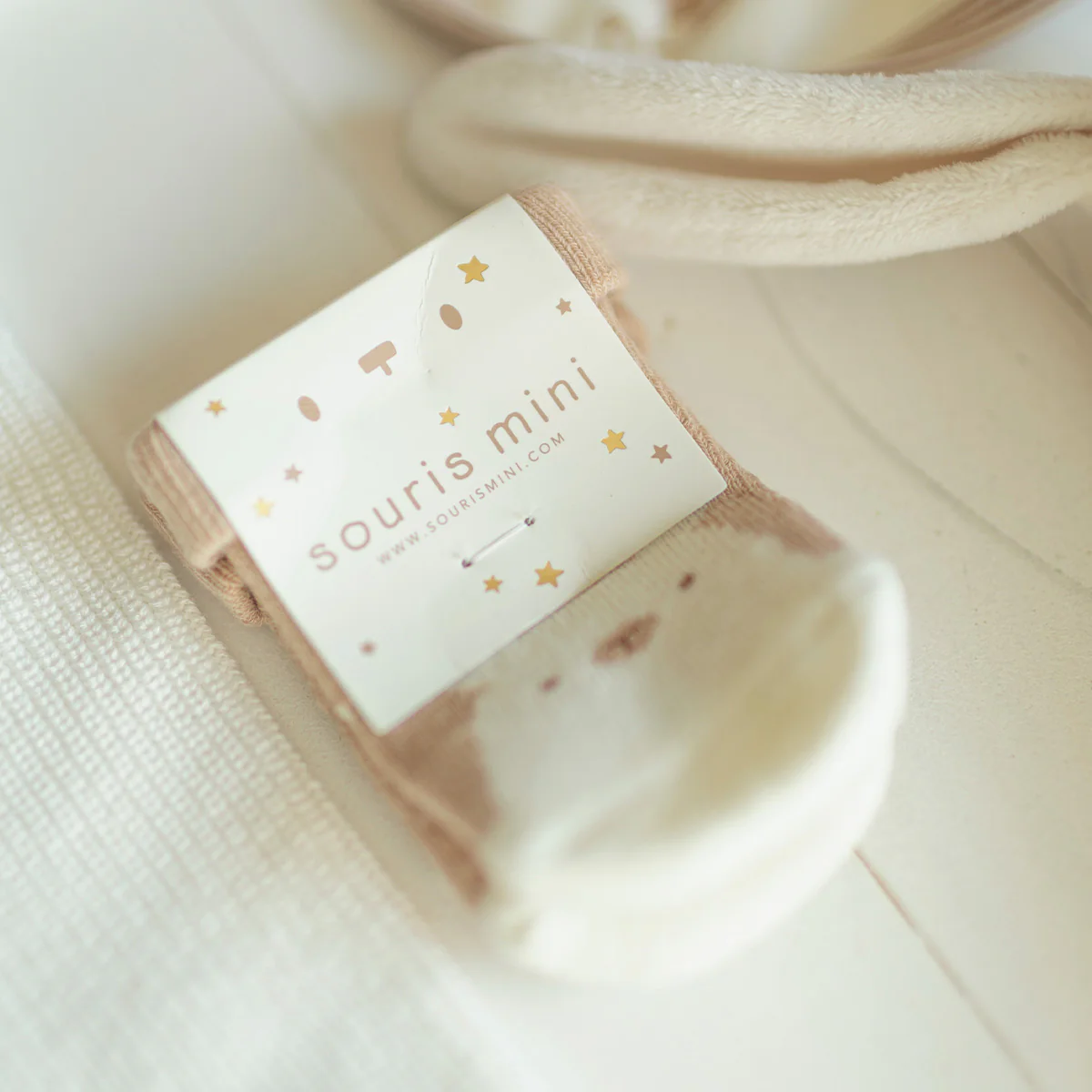 Coffret cadeau crème et beige « Le Premium » (14 pièces), naissance - Image 20