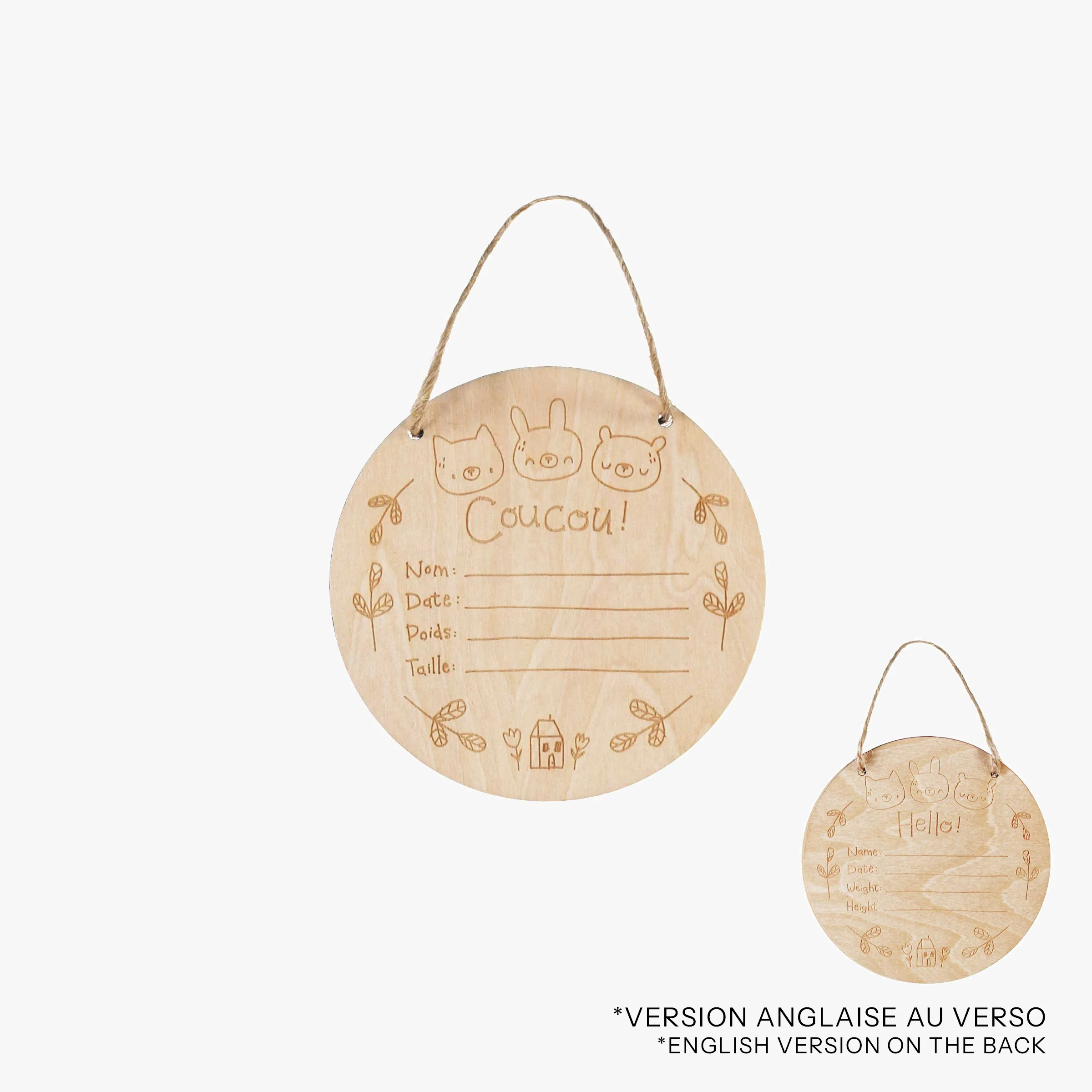 Coffret cadeau crème et beige « Le Premium » (14 pièces), naissance - Image 23