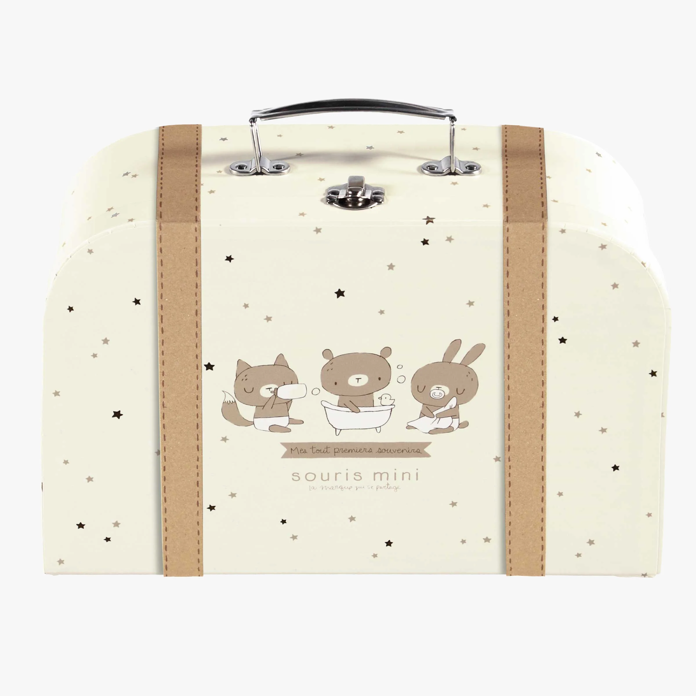 Coffret cadeau crème et beige « Le Premium » (14 pièces), naissance - Image 27