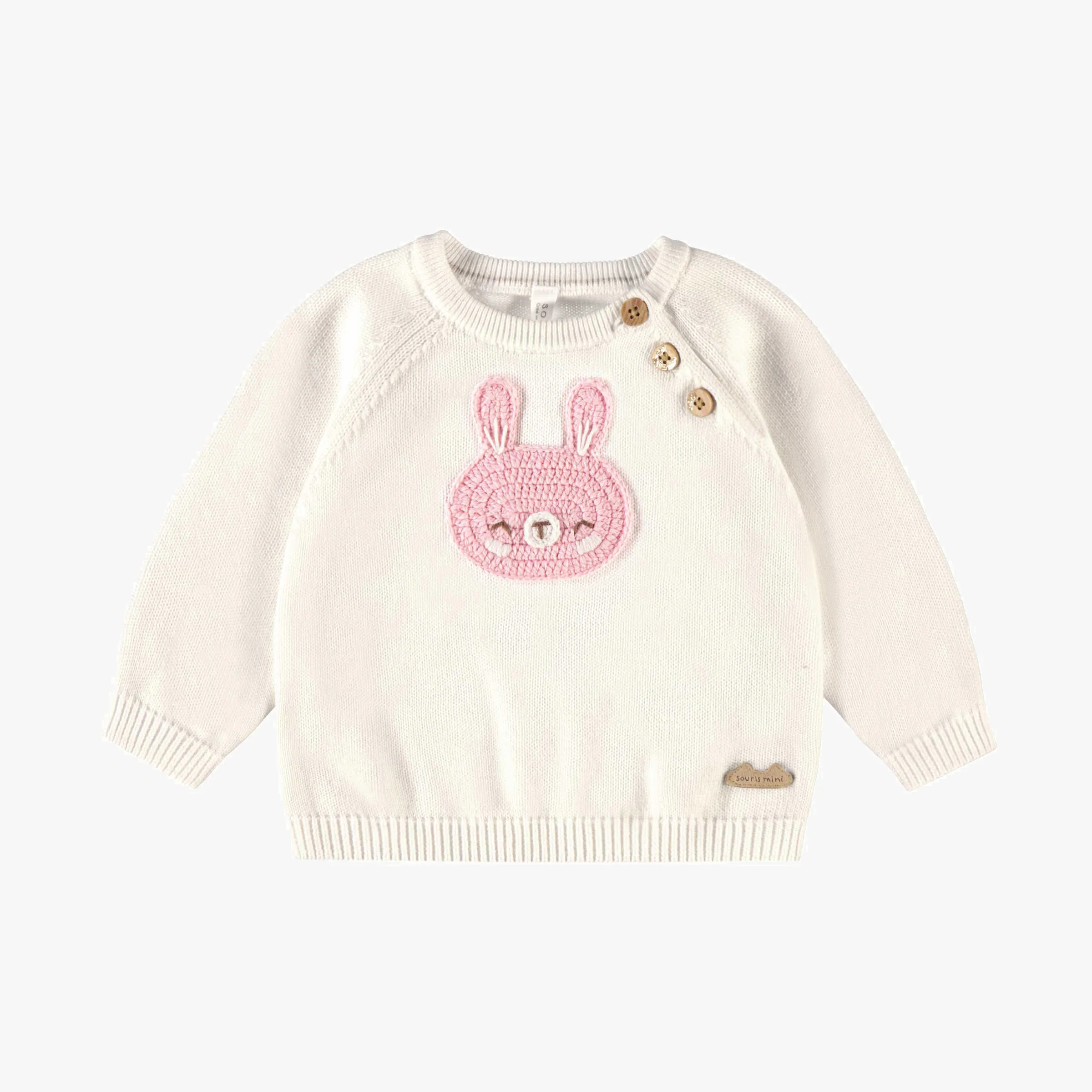 Coffret cadeau rose et crème « Le Premium » (14 pièces), naissance - Image 7