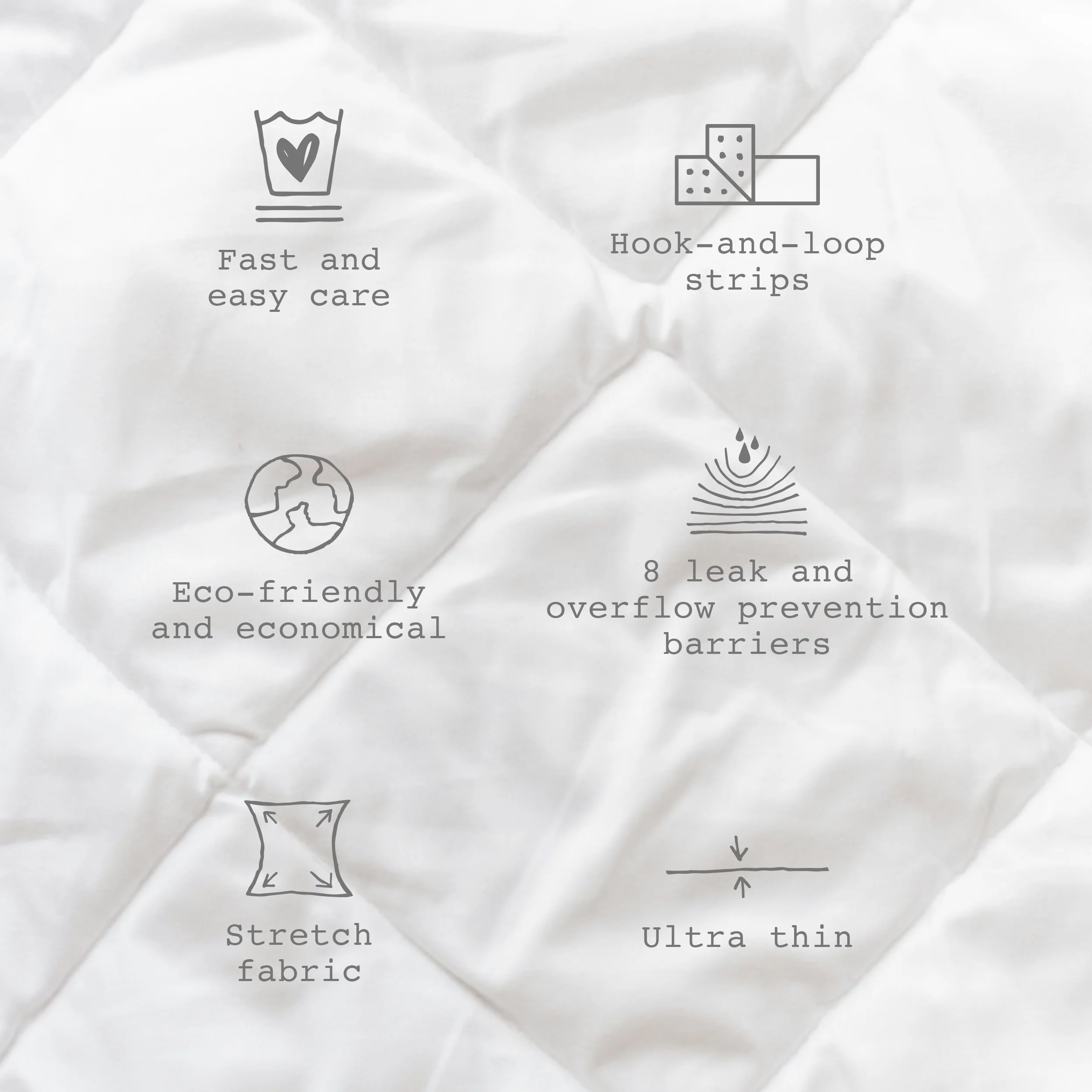 Couche réutilisable ultramince bleu à motif de flèches, bébé - Image 11