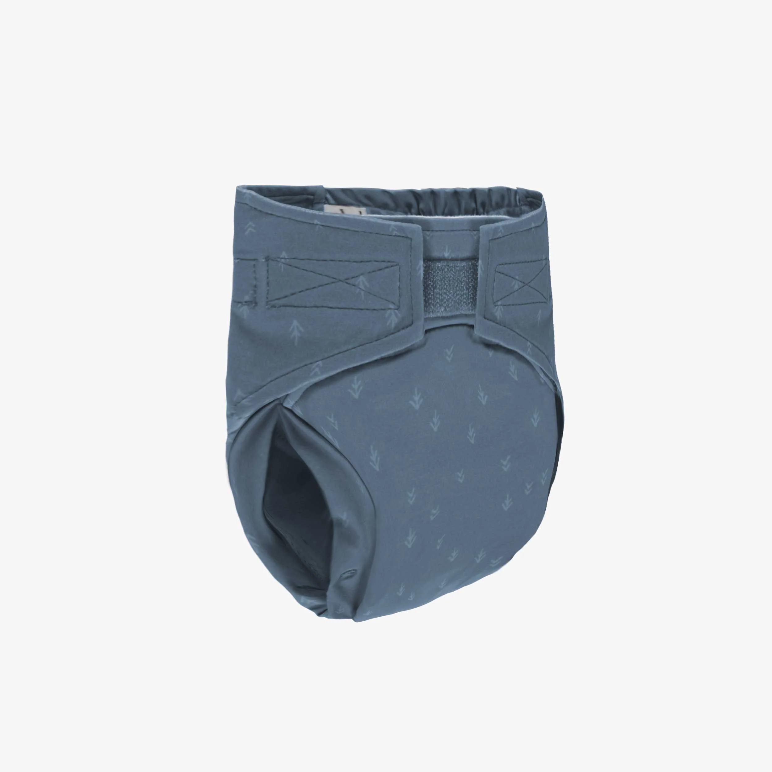 Couche réutilisable ultramince bleu à motif de flèches, bébé - Image 4