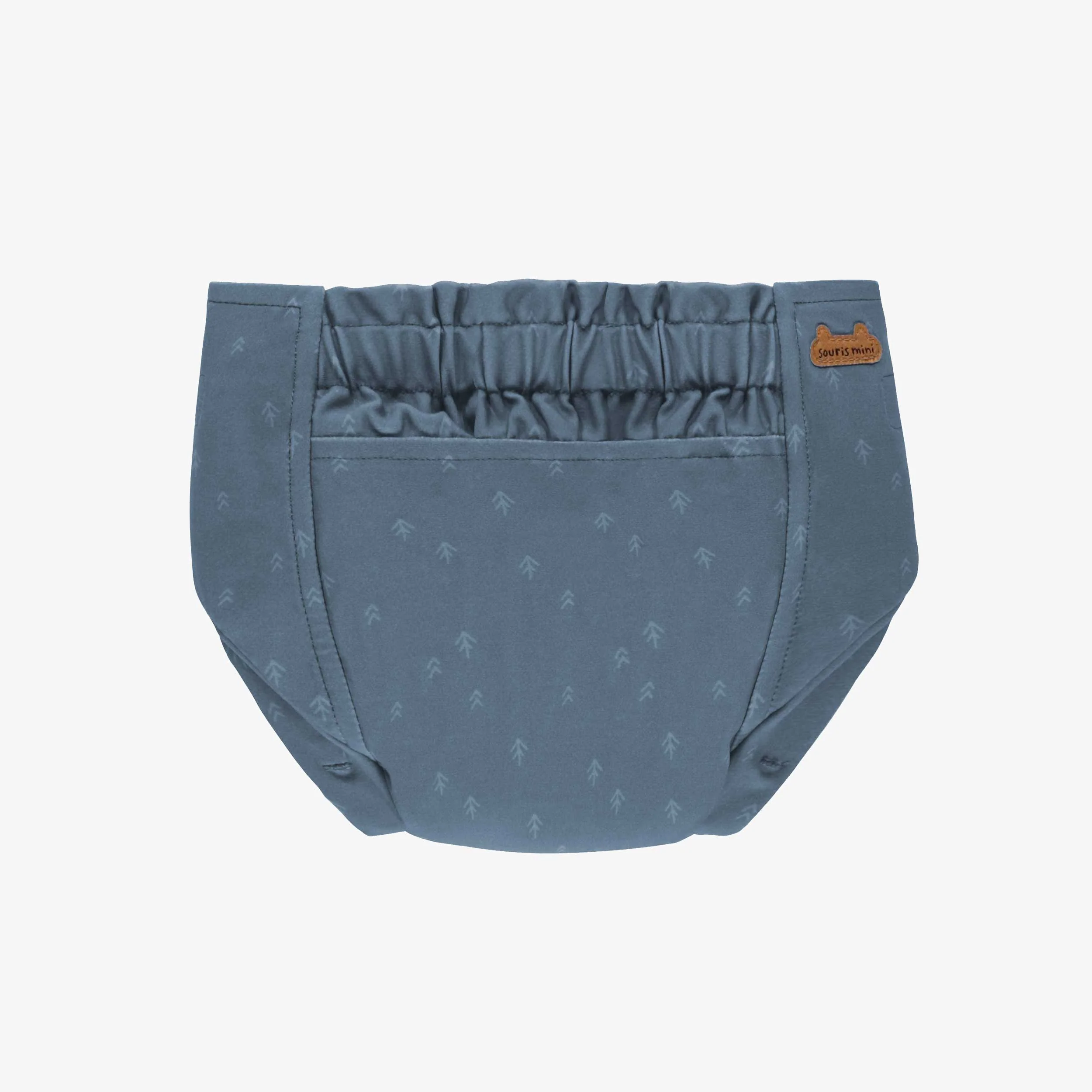 Couche réutilisable ultramince bleu à motif de flèches, bébé - Image 6