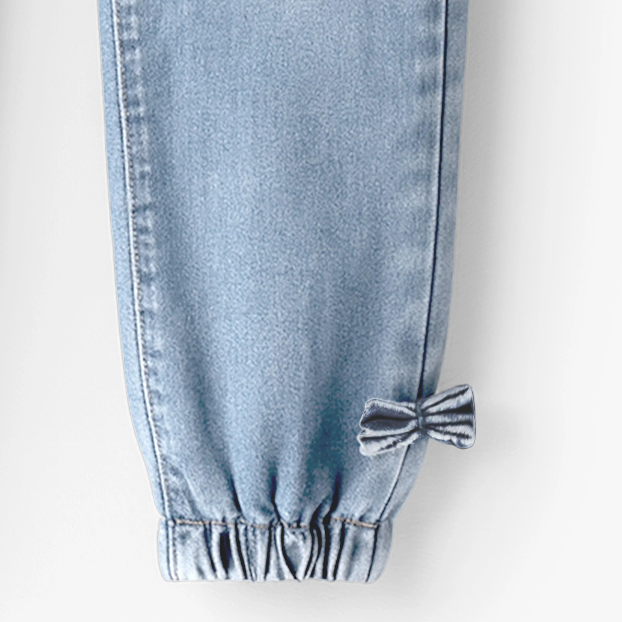 Jean bleu style jogger, enfant - Image 7