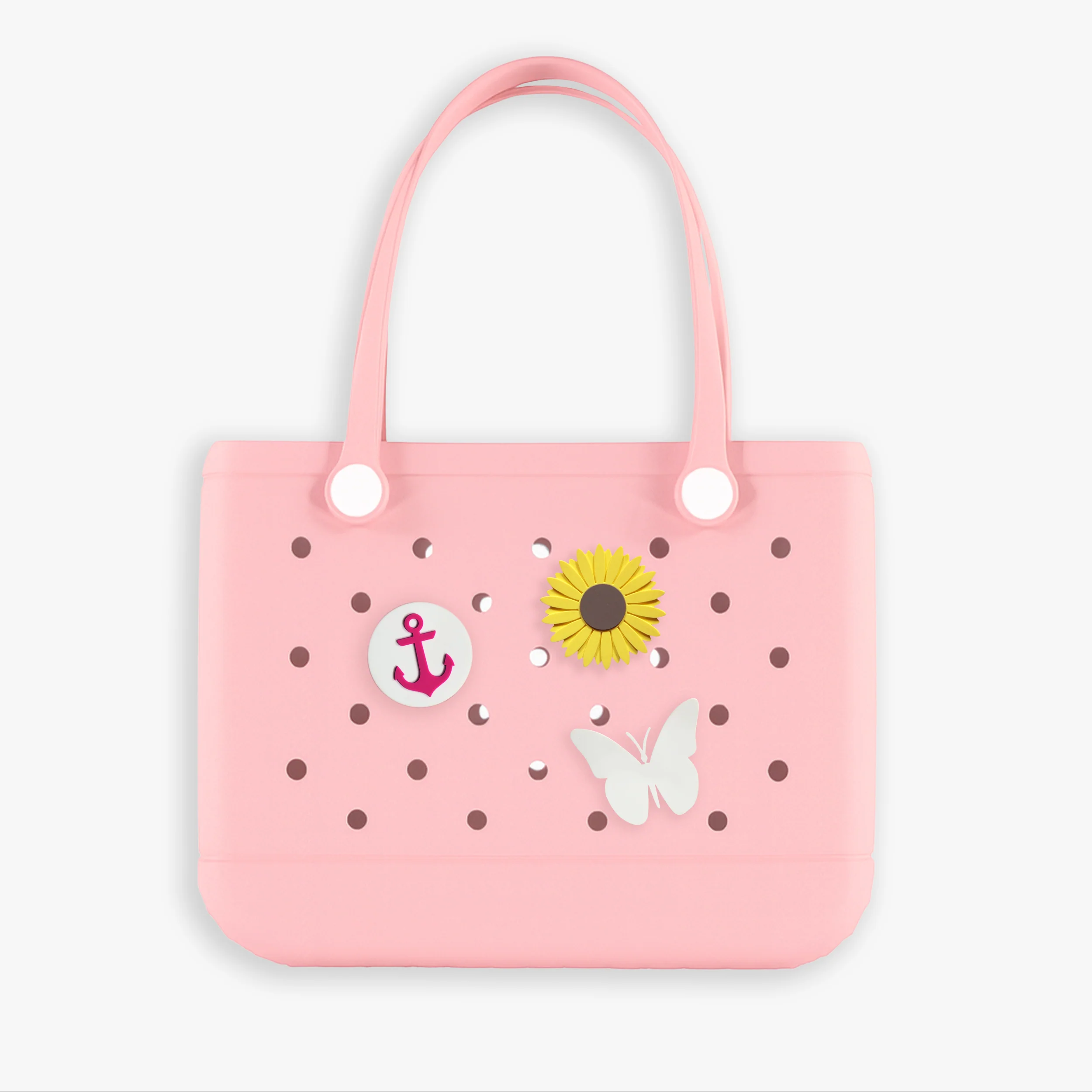 Sac fourre-tout de plage rose, enfant - Image 3